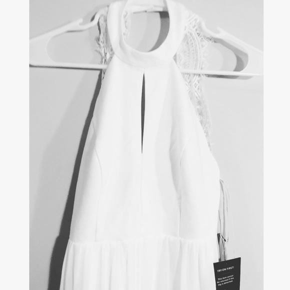 White Lulu's Dress, new with tags! - Picture 4 of 6